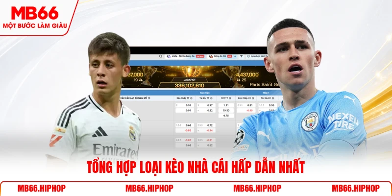Tổng hợp loại kèo nhà cái hấp dẫn nhất 
